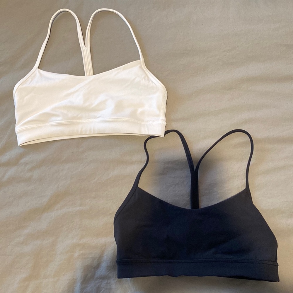 Lululemon sports bras. Size 4.